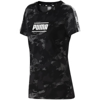 PUMA彪马女装运动服休闲服圆领小LOGO短袖T恤579557