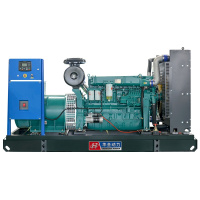 华全300千瓦柴油发电机 220v 大型300kw防雨棚柴油发电机组 三相交流全铜永磁无刷发电机380V 厂家直销