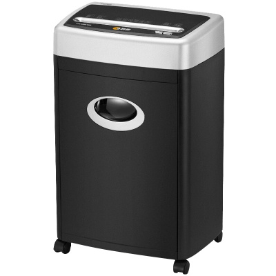 范罗士(Fellowes)P30C碎纸机 小型家用节能办公 防卡纸防堵设计4*34mm/6张/3分钟/15L