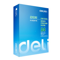 得力(deli)7402复印纸 莱茵河70g A4复印纸 打印纸 500张/包 8包/箱