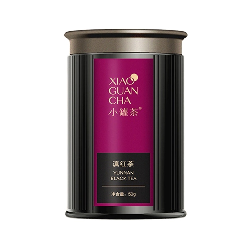 小罐茶多泡装特级滇红茶叶礼盒装云南工夫红茶50g