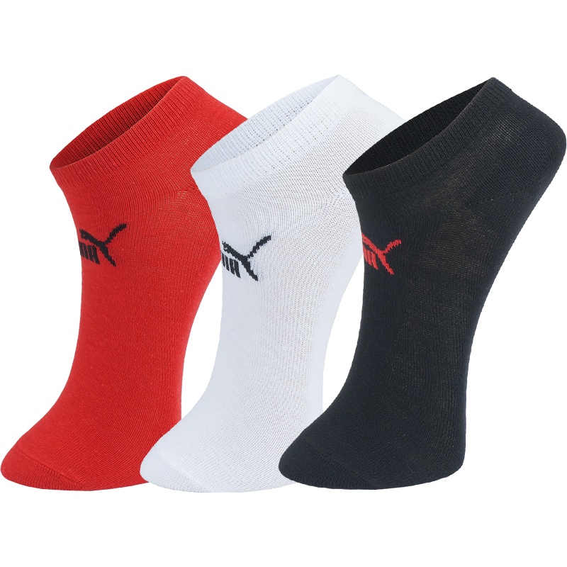 PUMA彪马袜子男士薄款运动船袜3双装