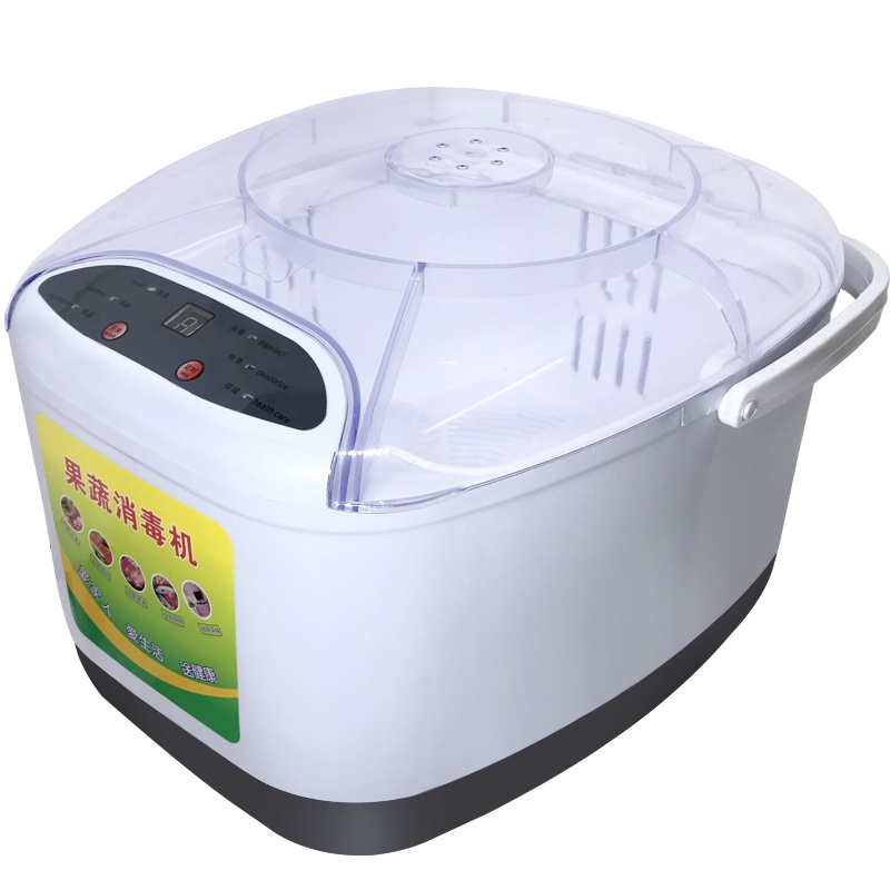 【苏宁推荐】康运莱果蔬机全自动智能臭氧果蔬清洗机消毒机厨房必备4L微电脑式多功能肉类海鲜净化消毒机电解水食品级内胆材质