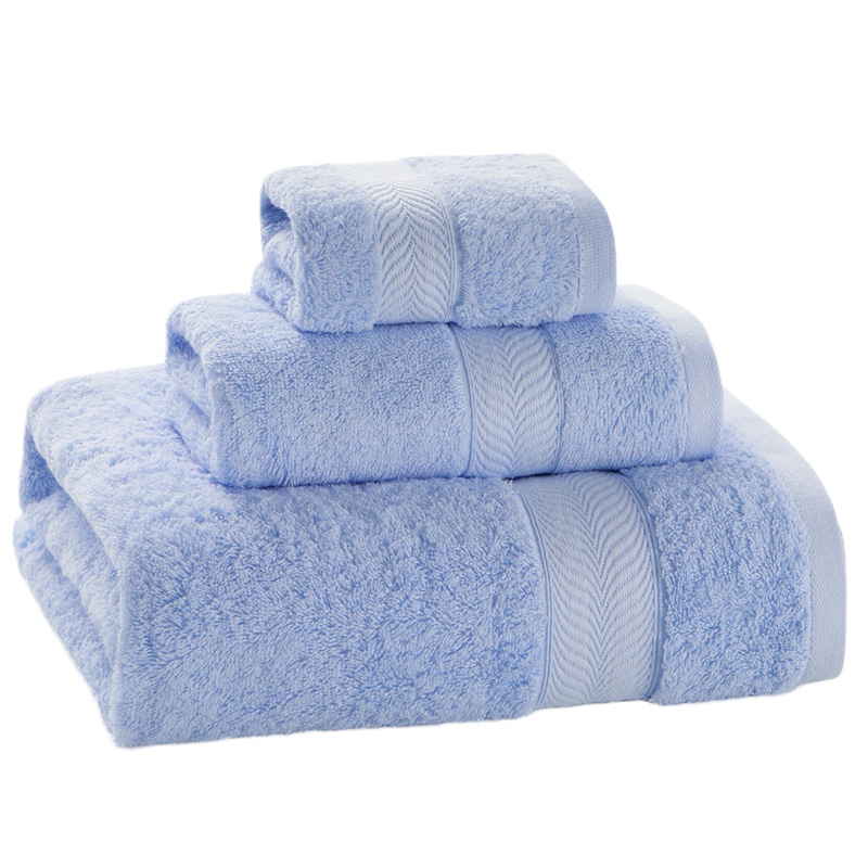 洁丽雅(grace)(6724+6723+6722)浴巾毛巾方巾三件套