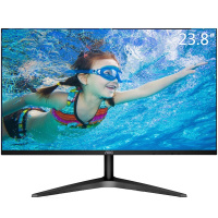 AOC 显示器 23.8英寸电脑显示器 IPS广视角 HDMI接口1080P全高清屏幕 低蓝光爱眼不闪显示屏 24B1XH