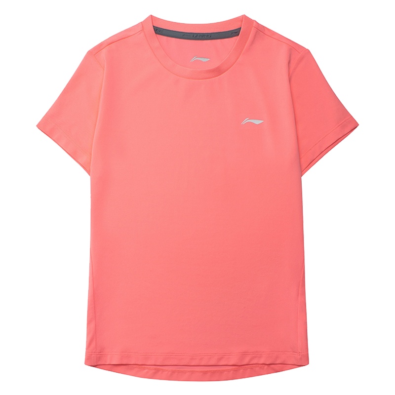 LI-NING 女中大童短袖潮流时尚透气T恤两件装