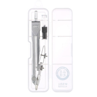 晨光(M&G) ACS90829 文具简约基础圆规套装 学生绘图考试圆规(赠3根HB铅芯)