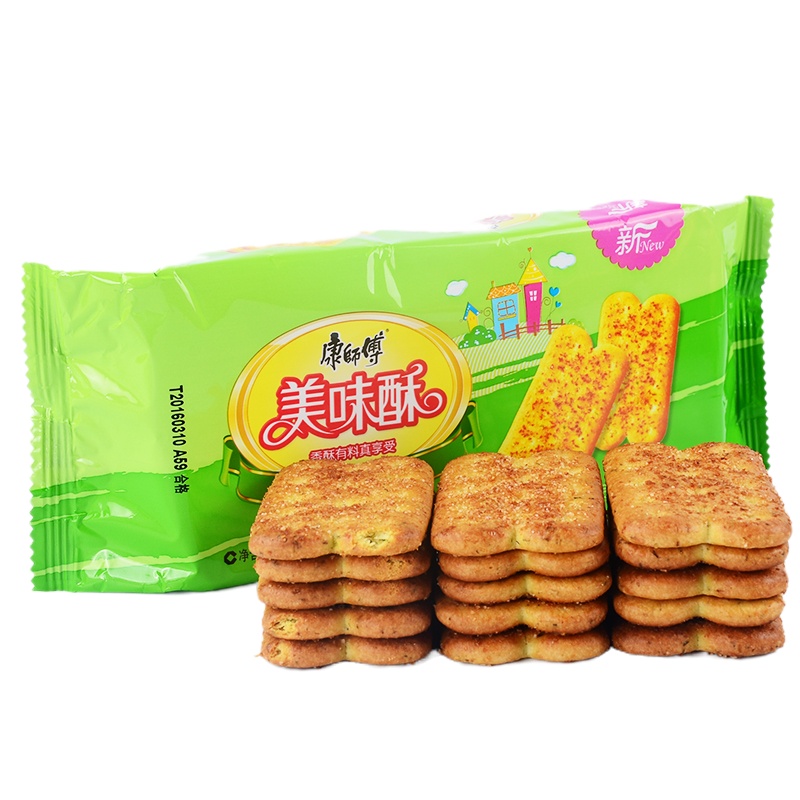 康师傅 美味酥（点点葱香味）85g/袋
