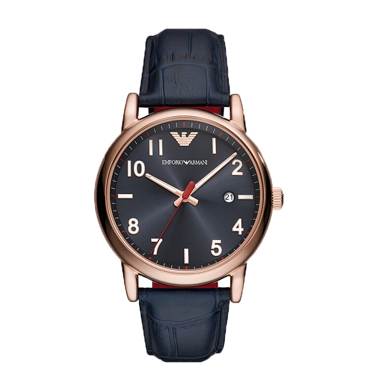 阿玛尼（EMPORIO ARMANI）手表时尚休闲石英男表