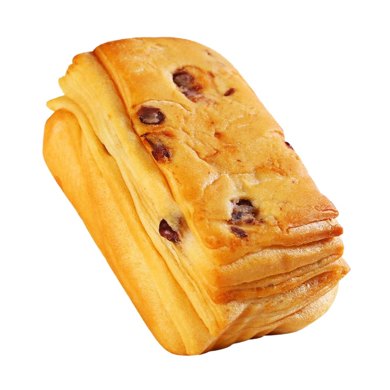 WQMD正得顺千层酥面包红豆味1000g/箱