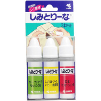 小林制药(KOBAYASHI) 急救衣物去油污液去渍笔 干洗剂 10毫升 3瓶