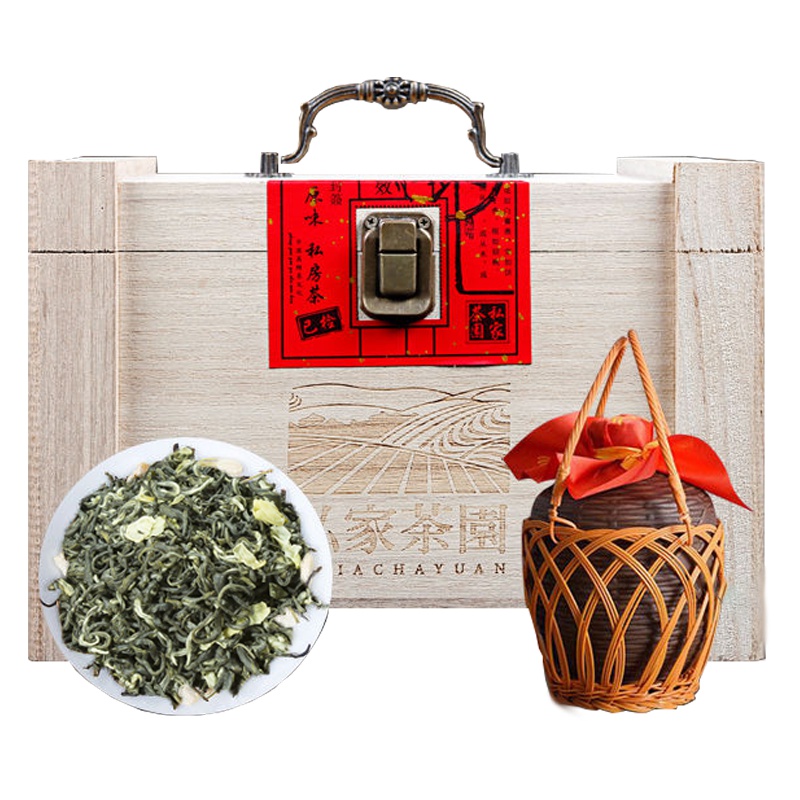 2024年新茶茉莉花茶浓香型茶叶小泡袋源御露茉莉花茶叶私家茶园礼盒装500G