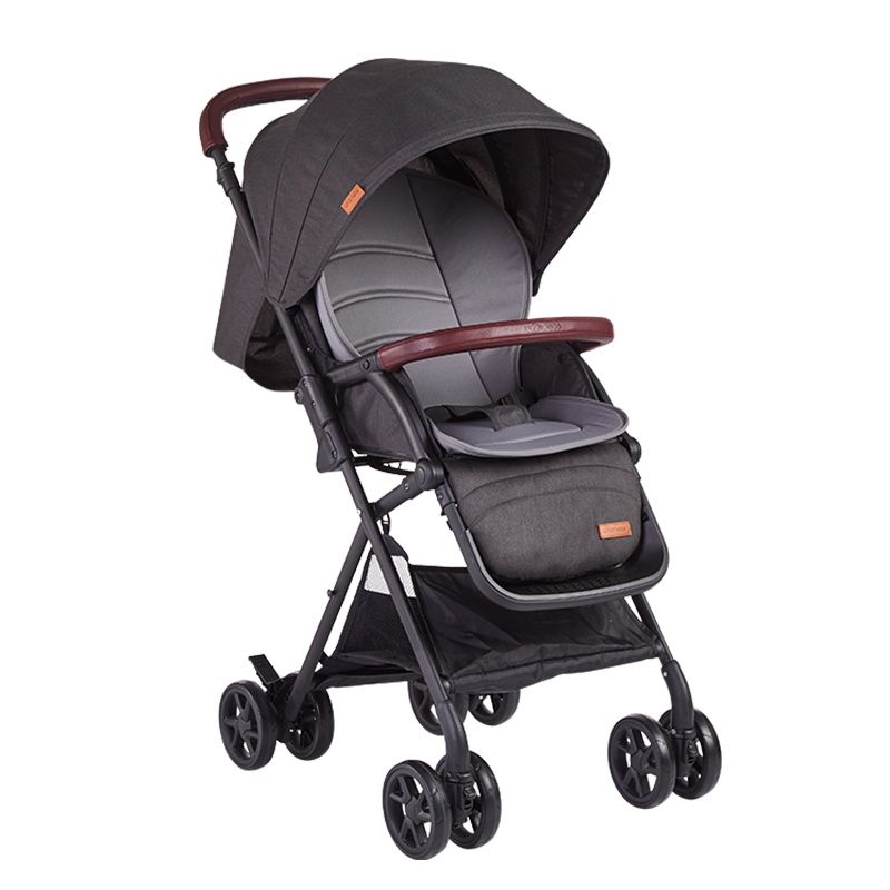 荟智(Huizhi)可坐可躺轻便折叠婴儿推车高景观四轮避震宝宝推车HC300