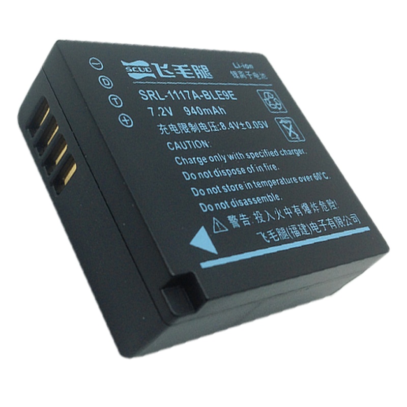 飞毛腿 松下DMC-GF3数码电池GF3X GF5 GF6 S6K GX7 DMW-BLE9E BLE9GK相机电板