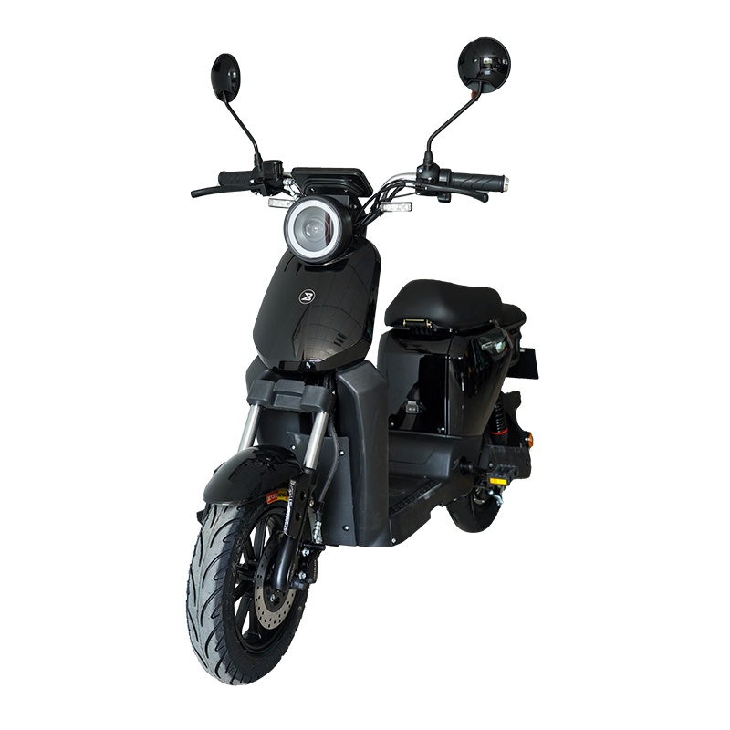 小刀电动车 一多(ieduo)电动车 3C新国标48V男女滑板车成人电瓶车两轮电动自行车B2 极黑