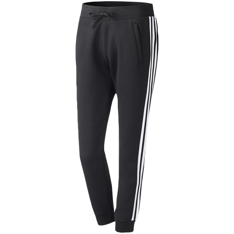 adidas阿迪达斯女服运动长裤2020新款针织小脚收口休闲运动服FM9308