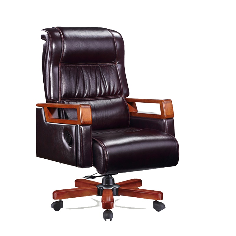 [硕辉]RJ-A2830班椅 牛皮老板办公转椅 680*750*1150mm