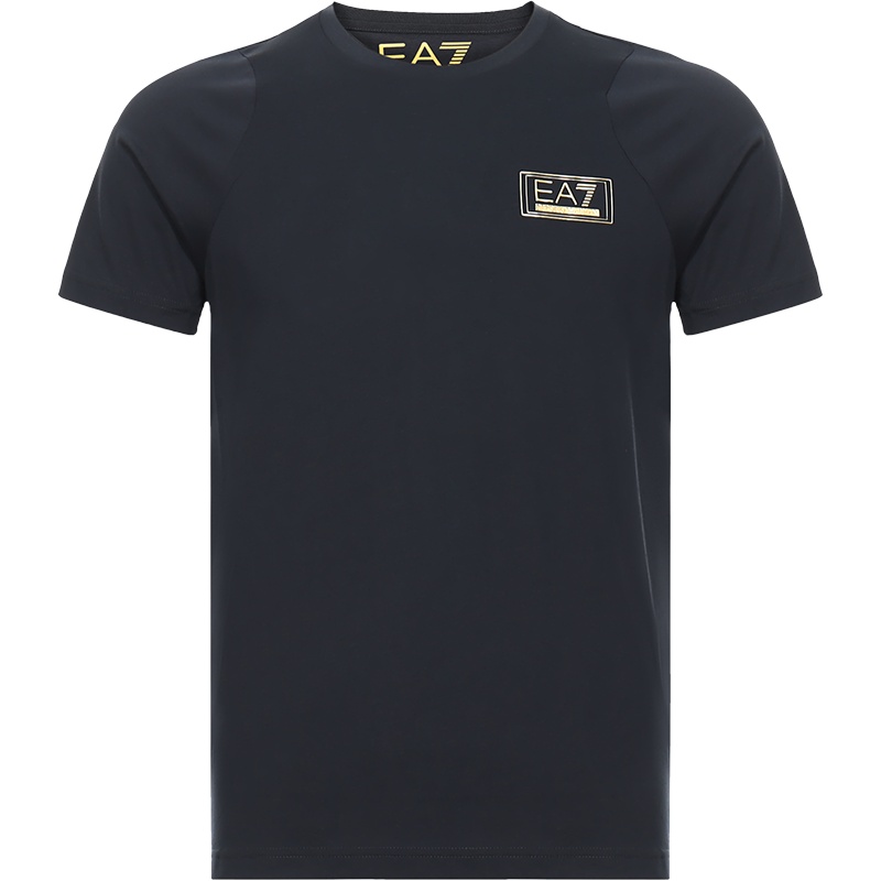 EMPORIO ARMANI EA7 阿玛尼 男士棉质圆领短袖T恤 6HPT45 PJM9Z