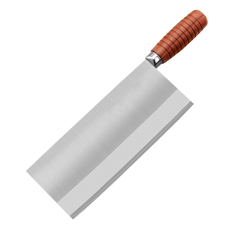十八子作丁F208-1名典系列1#桑刀 三合钢菜刀厨刀刀具斩切刀前切后斩两用木柄不锈钢刀