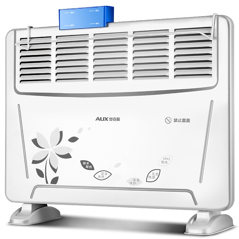 奥克斯取暖器小太阳家用电暖器卧室客厅浴室电暖气节能烤火炉速热烤火壁挂欧式快热炉NDL180-B18W