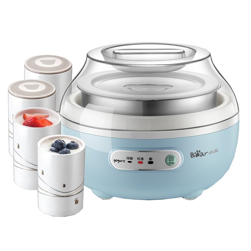 Bear/小熊 SNJ-C10H1酸奶机家用全自动迷你自制纳豆机分杯不锈钢