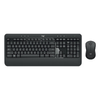 [精选]罗技(Logitech) MK540 无线键鼠套装 黑色 防泼溅 优联 舒适掌托 MK520升级版 黑色