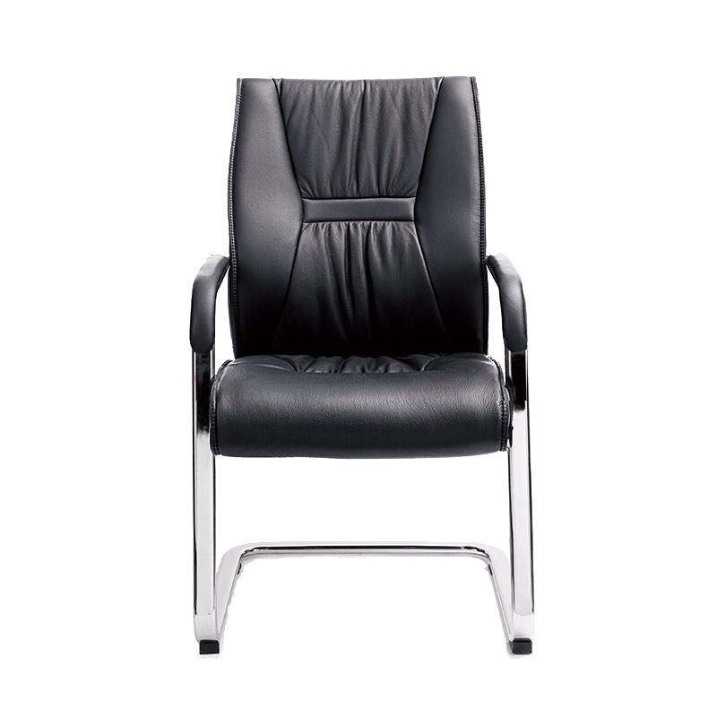 贞合 会议椅弓形椅脚皮椅电脑椅CH-010C 钢制脚