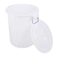 是尚 塑料水桶 大白桶 含盖  120升 52*56cm 1个