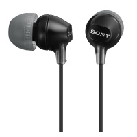 索尼(SONY)MDR-EX15LP入耳式音乐有线耳机 黑色