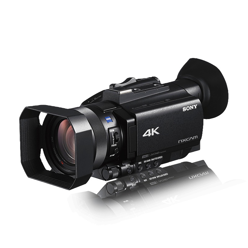 索尼(SONY) HXR-NX80 4K掌中宝数码摄像机 约1420万像素 3.5英寸显示屏