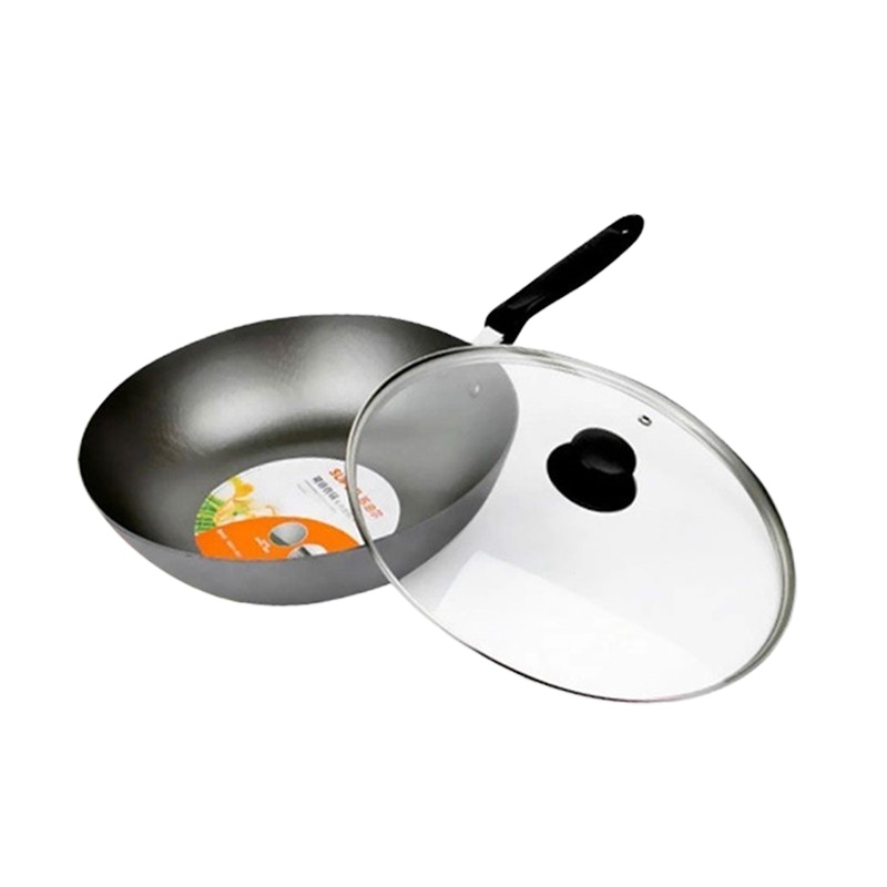 苏泊尔(SUPOR) 精铸铁锅·玻璃盖FC30Q2 30cm (单位:件)