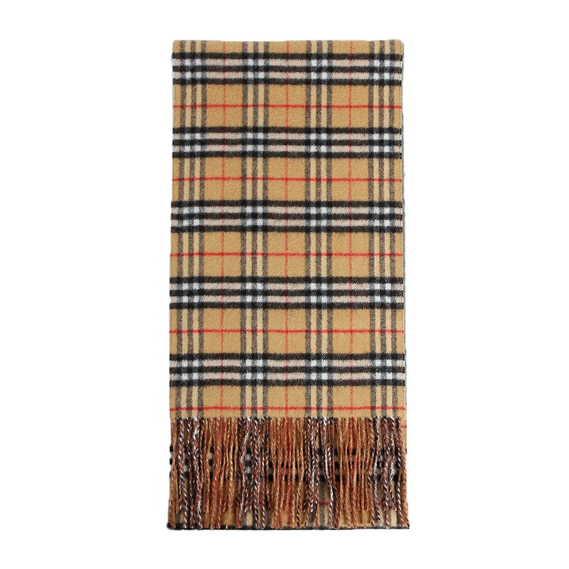 BURBERRY 博柏利 中性款羊绒双面两用围巾
