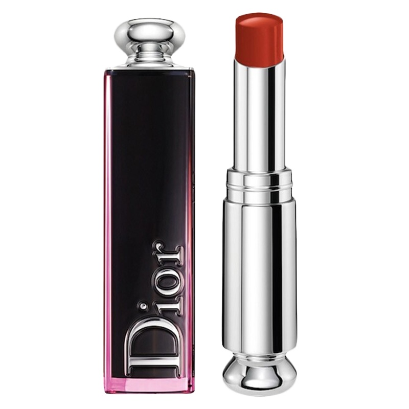 迪奥(Dior)魅惑釉唇膏3.2g 黑管漆光口红740#枫叶红