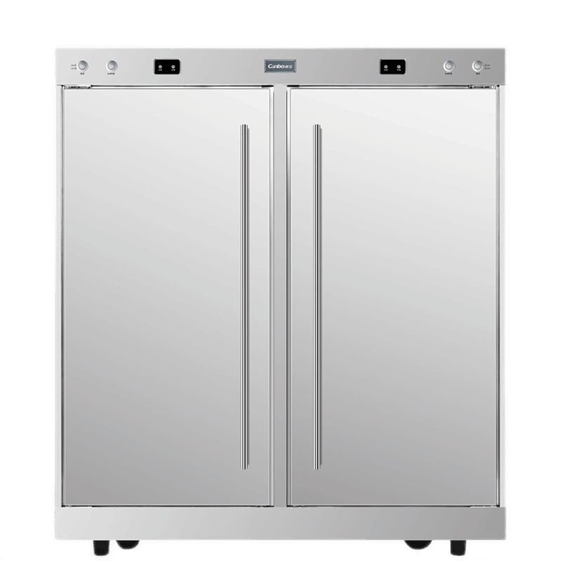 康宝 XDR770-A1B 商用消毒柜 大容量 不锈钢 立式双门大型餐具碗筷柜 酒店食堂学校厨房红外线二星级 高温消毒柜
