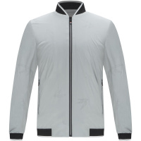 才子男装旗舰店外套男春季款男士休闲立领夹克激光穿孔透气薄款