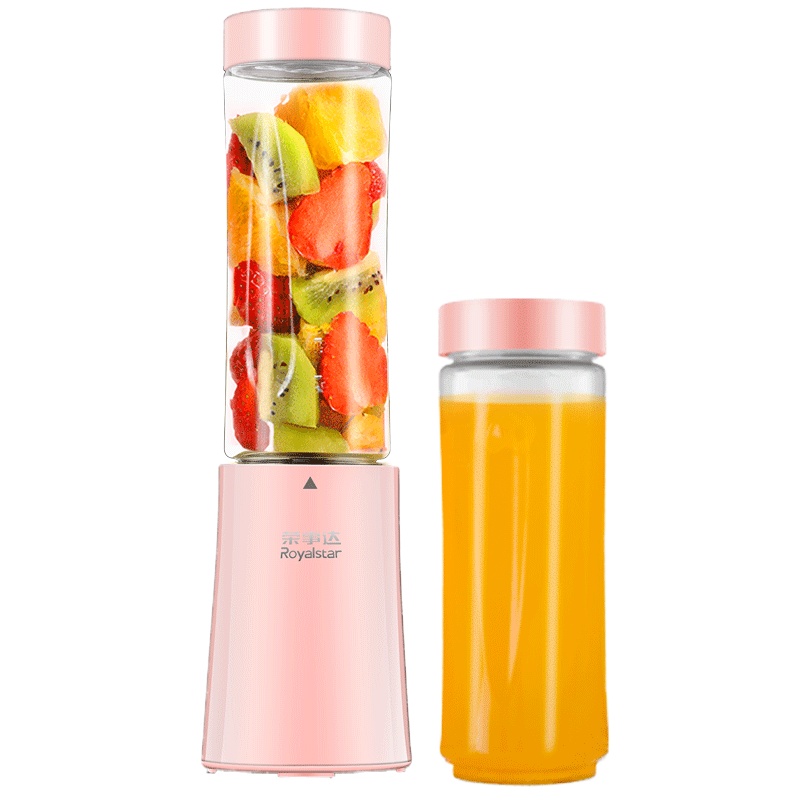 荣事达(Royalstar)多功能搅拌机RZ-150S88防漏双杯配置榨汁机料理机便携电动迷你学生果汁杯小型果汁机