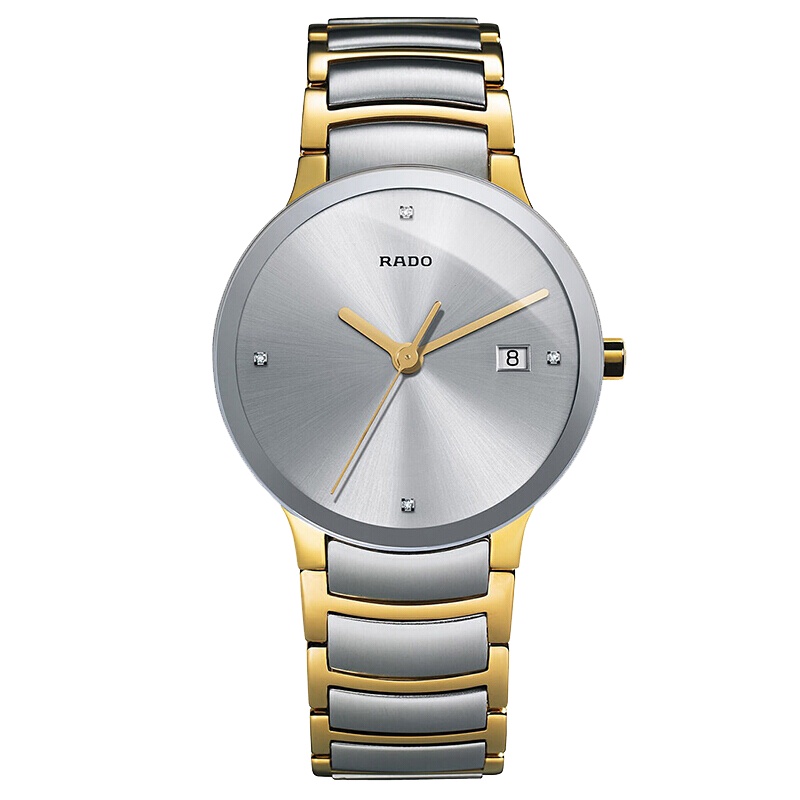 雷达(RADO)瑞士手表晶萃系列时尚休闲简约商务石英男士手表R30931713