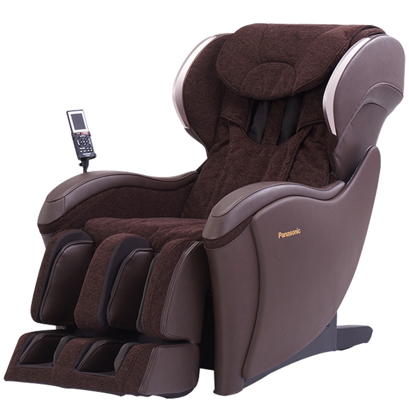 松下（Panasonic）按摩椅EP-MA04-TT巧克力色家用全自动按摩椅多功能智能颈椎电动老年按摩器沙发椅