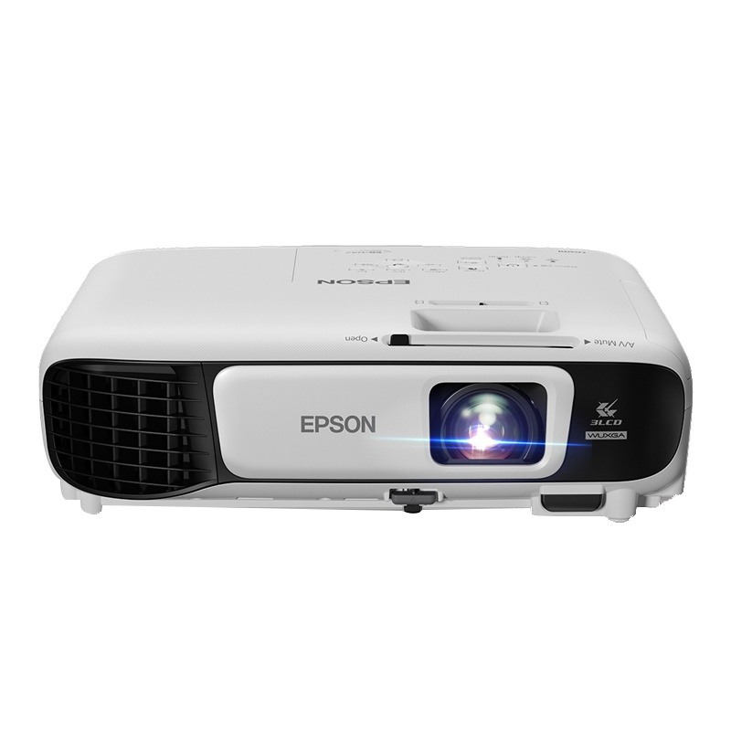 爱普生(EPSON)CB-U42办公会议投影机+120英寸16:10电动遥控幕布