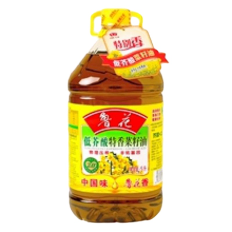 低芥酸 鲁花 特香菜籽油 5L