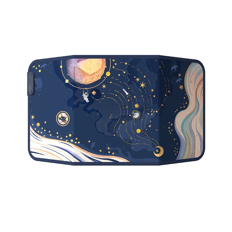 冇心liberfeel暖脚宝办公室暖脚器暖脚垫女生冬季暖腿桌下取暖器暖脚电暖器过冬必备加热垫看电视取暖-星辰大海