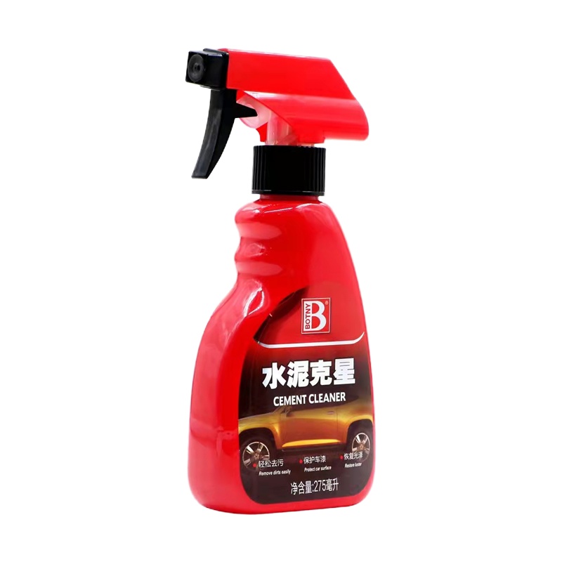 保赐利水泥克星汽车清洗剂去除车身的石灰清除车用漆面玻璃清洁剂 275ml*2瓶+毛巾