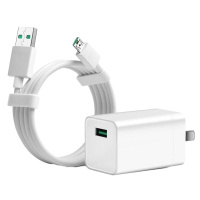 OPPO闪充 OPPOR11t适用充电器手机适用快充闪充充电头VOOC数据线 OPPO闪充线1米+闪充头[一套]