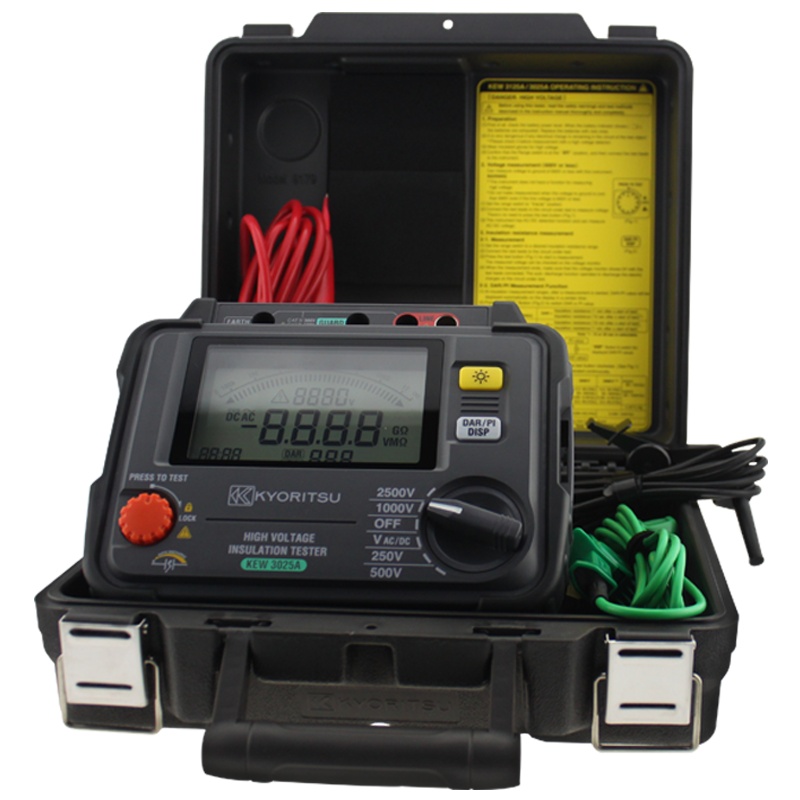 克列茨KYORITSU(日本共立)KEW3025A高压绝缘电阻测试仪