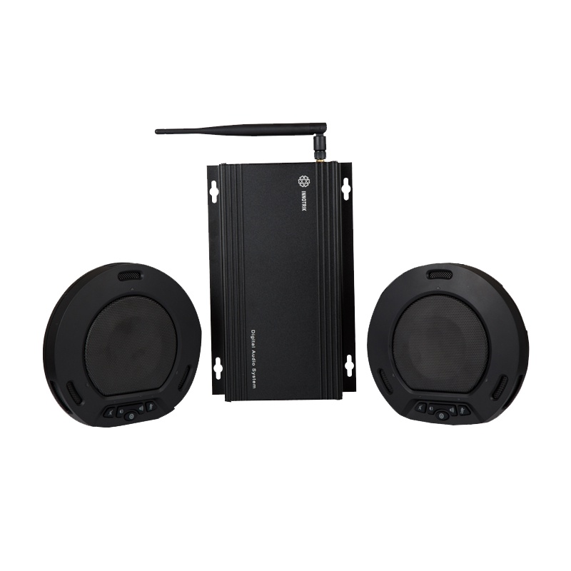 音络AUCTOPUS DAS-400 无线级联全向麦克风 音视频会议系统 大型网络会议终端 黑色