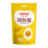 爱莫荷包蛋袋装20g益生菌酸奶溶溶豆荷包蛋溶豆宝宝零食儿童孩子休闲营养小食品入口即溶放心无添加烘烤糕点带娃神器