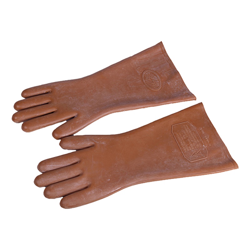 双安 橡胶5KV绝缘手套 低压带电作业用电工手套