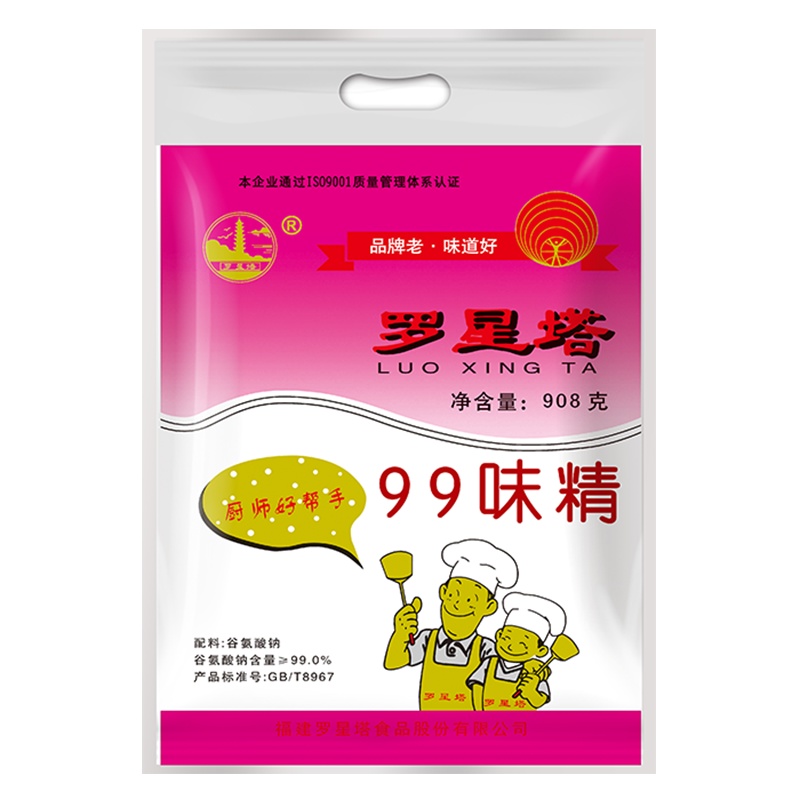 罗星塔 99纯味精 908g