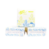 清风 BREEZE BR13A 抽纸 正方形 130抽 96包/箱 1箱装