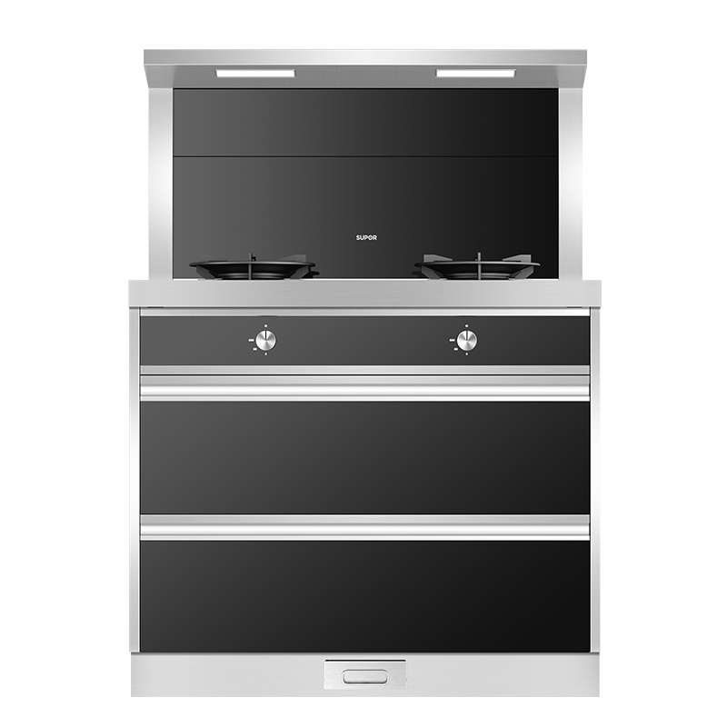 苏泊尔(SUPOR)集成灶AX25环保灶侧吸式集成灶具抽油烟机燃气灶一体灶钢化玻璃台面(液化气)